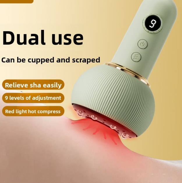 Electric household gua sha device